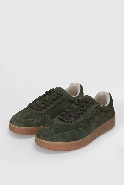 Lufian 122230028 Jessi Leather Unisex Sneaker Shoes Green