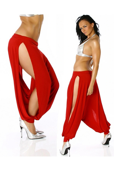 Eterella TP100911 Derin Yırtmaçlı Pantalon