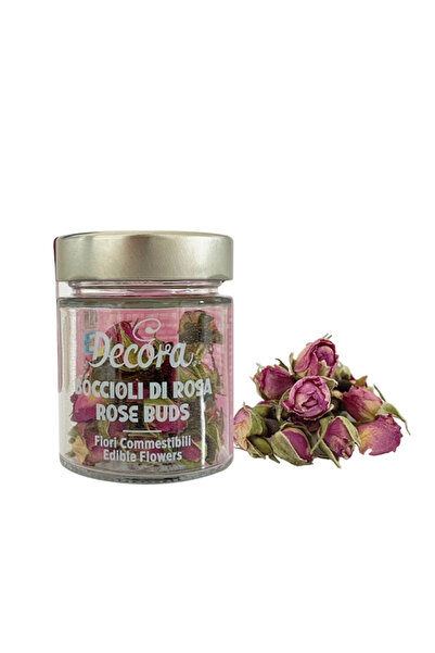 DECORA Edible flowers rose buds, 10 g