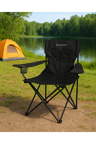 kamptek kamp teknolojisi Kamp Piknik Doğa Sandalyesi Katlanabilir Taşıma Çant...
