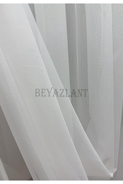 BEYAZLANT TTİPEK SOFT BAMBU BAMBU ŞANTUKLU FERAH AYDINLIK TÜL PERDE 1/3 SIK Ü...
