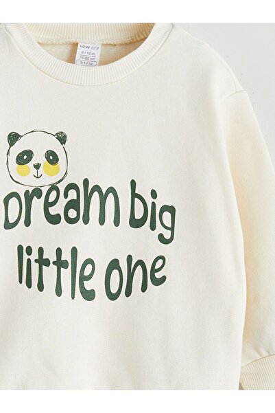 LC Waikiki Lcw Eco Crew Neck Boys' Sweatshirt and Sweatpants Set of 2