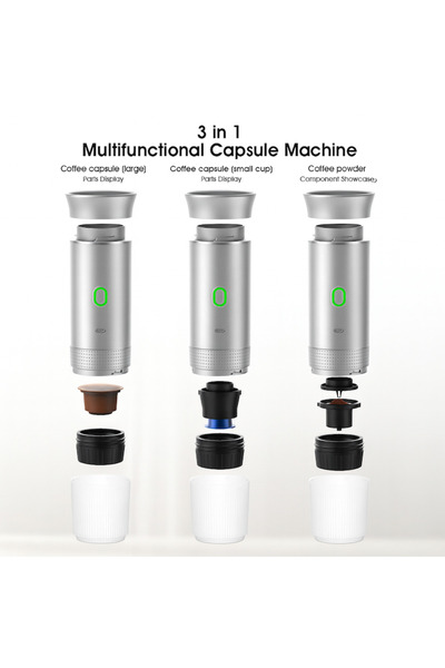 Vest Portable Espresso, 15 Bar, 7500mAh, automatic heating