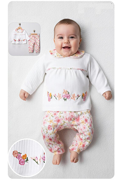 mandalinsbaby Flower Baby Set
