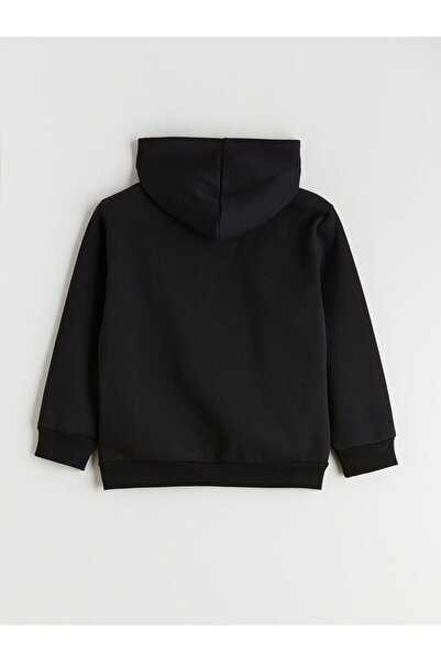 LC Waikiki Lcw Kids Hooded Boy Zippered Sweatshirt