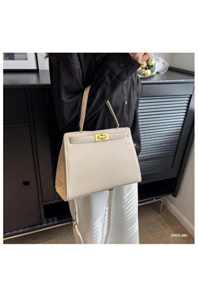 LIGANT Women's White Handbag - Premium Leather
