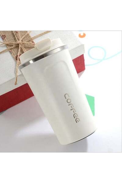 coffe White Thermal Coffee Mug 350 ml