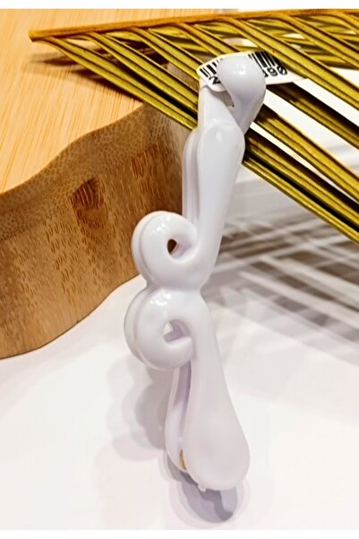 Monalisa Home مشبك موز فاخر ملون ولامع بطول 7 سم