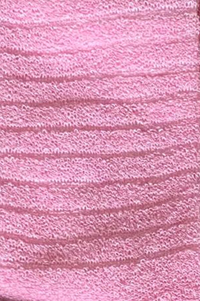 HRN Textile Winter 6-Piece Women's Striped Embossed Reverse Towel Short Socks Set