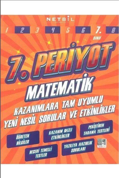 Bilfen Yayıncılık 7. Sınıf Matematik Soru Bankası Periyot Netbil (kitapsenin'...
