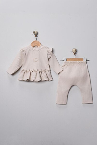 mandalinsbaby Double Heart Baby Girl Set