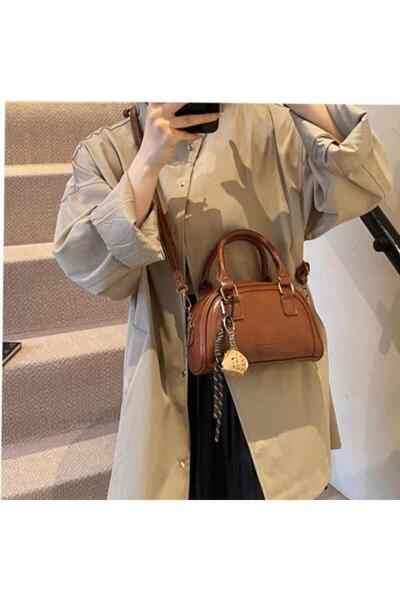 LIGANT Women's Light Brown Handbag