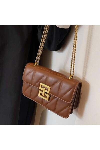 LIGANT Brown women's handbag