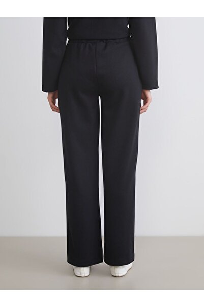 LC Waikiki LCW Vision Beli Lastikli Geniş Paça Kadın Eşofman Altı