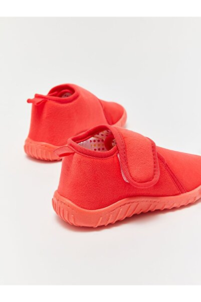 LC Waikiki Lcw Steps Velcro Velvet Baby Girl Slippers