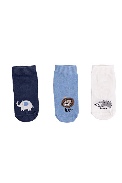 ebebek Hello Baby HelloBaby Erkek Bebek 3lü Soket Çorap