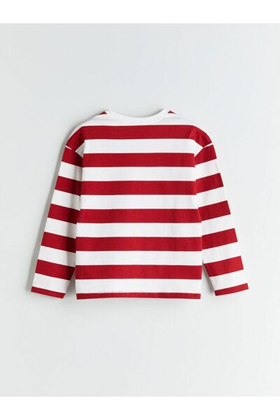 LC Waikiki Lcw Kids Crew Neck Striped Boy T-Shirt