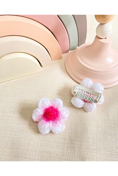 Derinkids Pembe Saçsız Bebek Tokası