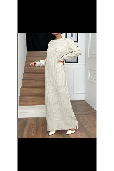 abanitesettür Κρεμ φόρεμα