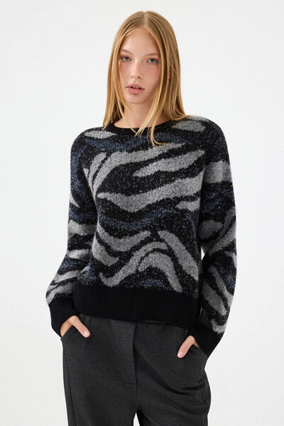Loft Black Women's Sweater Lf2040808