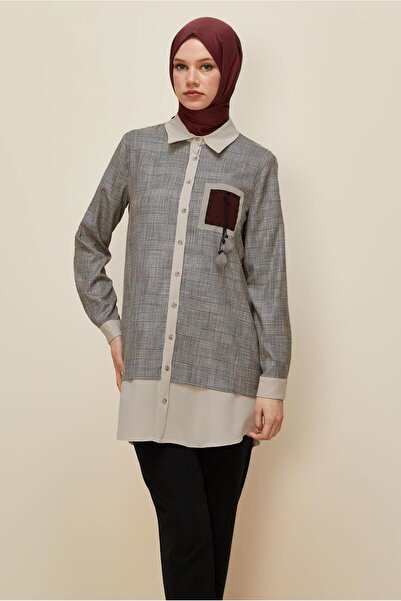 Alvina Shirt Collar Tunic 45934