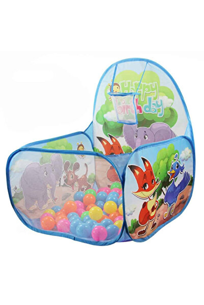 Krista Piscină cu 50 de mingi și coș de baschet