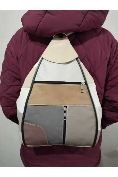 atter Genuine Leather Women's Backpack (40cm X 26cm X 17cm)