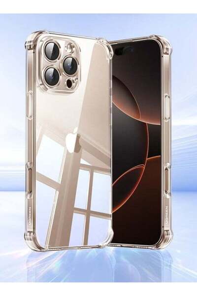 Generic iPhone 16 Pro Max Clear TPU Case - Anti-Yellowing, Slim, Drop & Scrat...