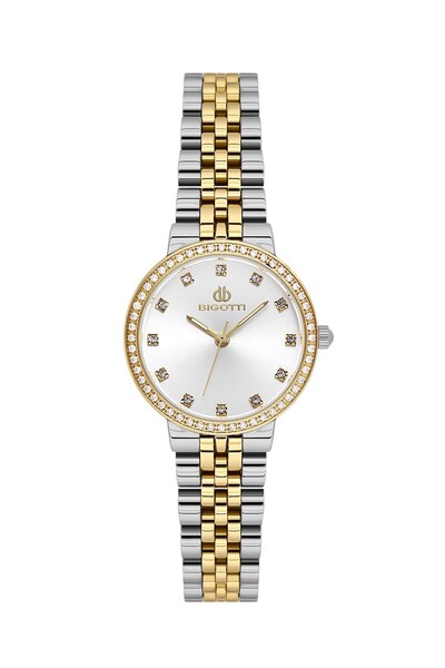 Bigotti Women's Wristwatch Esbg.B.10652-4 Metal Band 28 mm Case Diameter