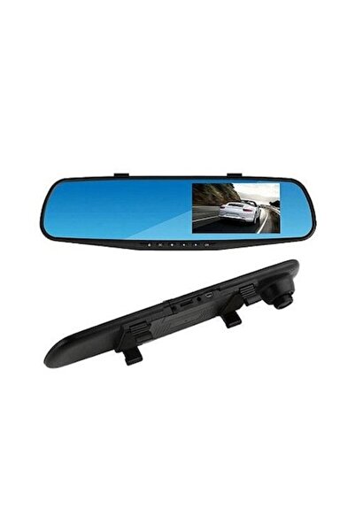 ReLee Oglindă retrovizoare cu cameră față-spate, ecran de 4,3 inci, vedere no...