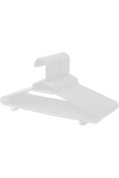 Ethic Solutions 18 قطعة من شماعات الملابس البلاستيكية الدائرية مقاس 17 بوصة 1...