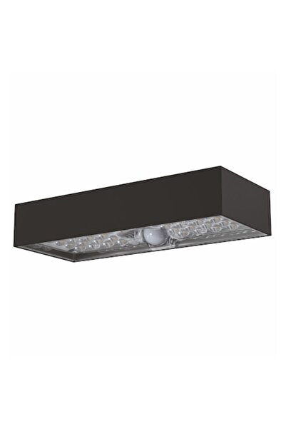 Omu System 6W Соларна Стенна Лампа за Външно Осветление 900lm 4000K IP65 Черн...