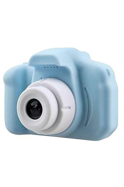Tiessa cameră digitală pentru copii, Full HD, funcție foto/video, albastră