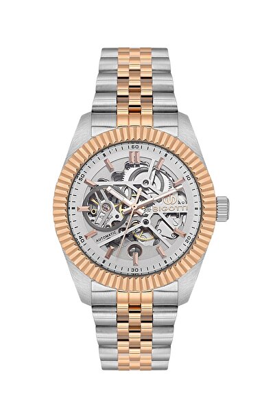 Bigotti Men's Wristwatch Esbg.B.10674-5 Metal Band 41 mm Case Diameter
