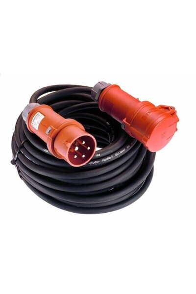 LEDO Prelungitor trifazat 20m cablu 5G2.5 H07RN-F 16A aprox. 11kW IP44