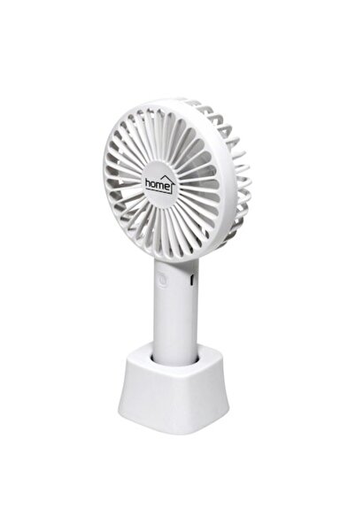 Home HF 9/WH Акумулаторен ръчен вентилатор, 9 см, бял