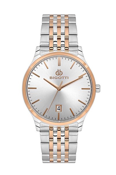 Bigotti Men's Wristwatch Esbg.B.10673-5 Metal Band 39 mm Case Diameter