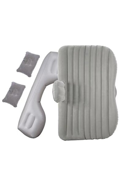 ACTION ONE Inflatable car mattress 135x85x45 cm, gray