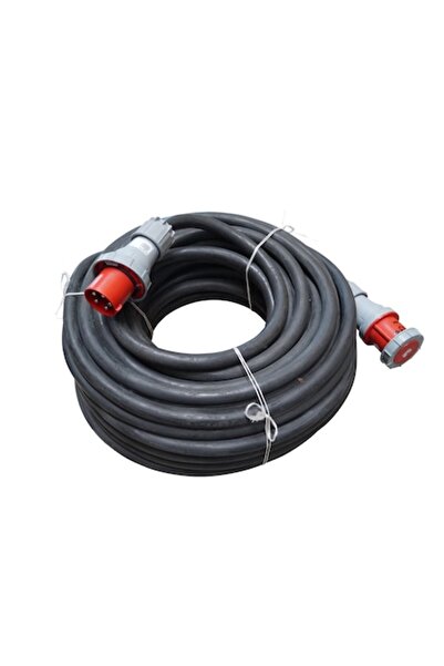 LEDO Prelungitor trifazat de 63A, rezistent, 25 m, 5G10 H07RN-F, IP67 (~33 kW)