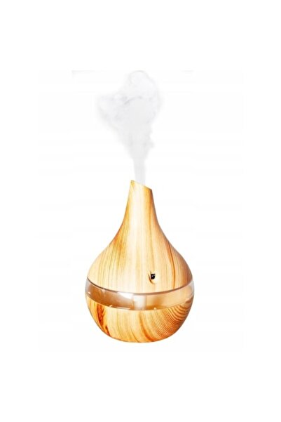 MT MALATEC Aromatherapy Diffuser 300ml, USB Rechargeable Humidifier, 7-Color LED, Touch Button, Natu