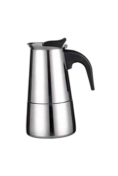 OEM Stovetop espresso maker, 200ml, stainless steel, elegant compact design