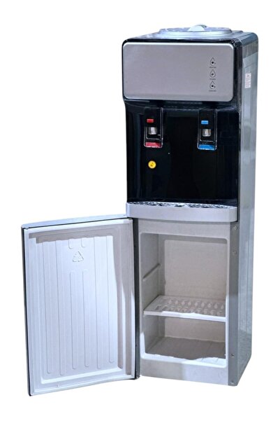 WDA Top Loaded Stand Water dispenser 2 Taps Hot And Cold Stainless Steel Tank.