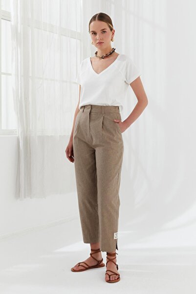 Naar 12249 PANTOLON KAHVERENGİ