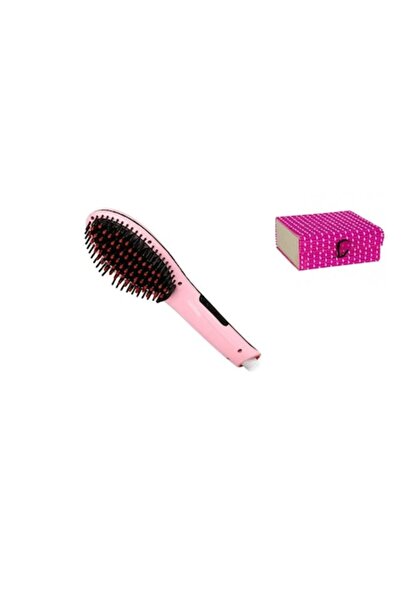 AisHa StoRe OnliNe Electric ceramic hair straightening brush, temperature fro...