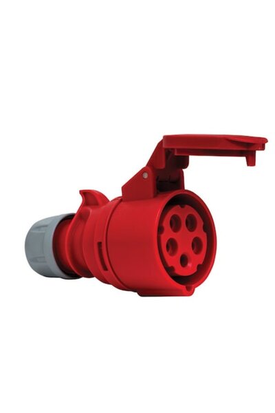 METE Priză industrială trifazată mobilă cu 5 poli 3P+N+T 16A 6h IP44