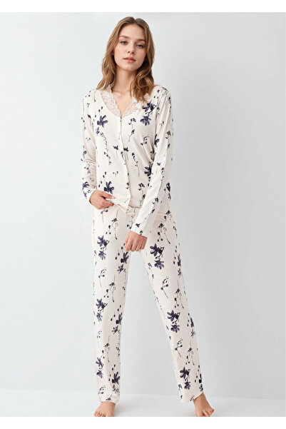 Loule Women's Clothing Cotton & Modal Shirt Pajama Set L1.Ar.341.0.001
