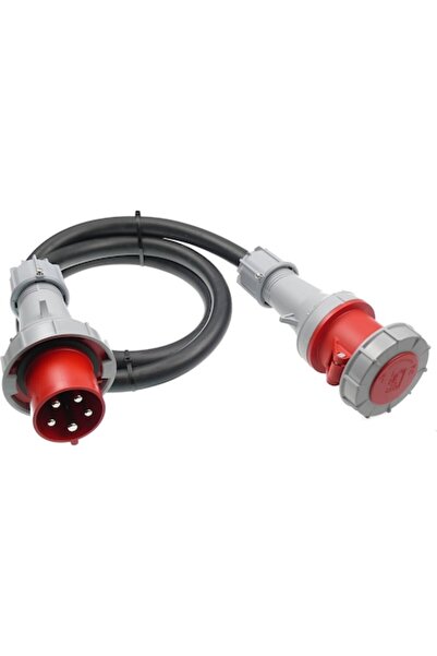 LEDO Prelungitor trifazat H07RN-F, rezistent la uz, 3 m, 5G25, 125 A (~58 kW)...