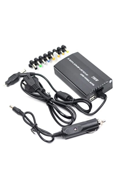OEM Universal Laptop Charger (Car & Mains) with 8 Universal Tips, 12V/220V