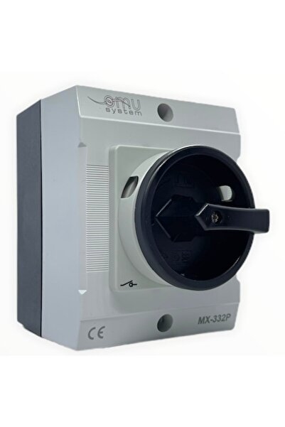 Omu System Întrerupător cu came tripolar, montat pe suprafață, 32A, 7,5kW, 40...