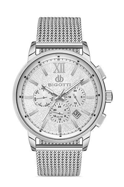 Bigotti Men's Wristwatch Esbg.B.10352.1 Mesh Strap 44 mm Case Diameter